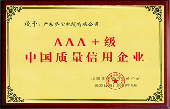 堅(jiān)寶電纜證書(shū)